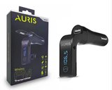 AURIS ARS-G7 Bluetooth Araç Kiti ve FM Transmitter - Çift USB Şarj Çıkışlı