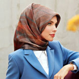 Armine Nostalji Serisi Twill İpek Eşarp 8210D-03