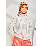Armine Nostalji Serisi Twill İpek Eşarp 8319D-35