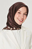 Armine Nostalji Serisi İpek Twill Eşarp 8553D-91