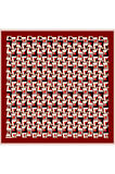 Armine Nostalji Serisi İpek Twill Eşarp 8720D-02