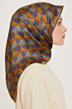 Armine Nostalji Serisi İpek Twill Eşarp 9204D