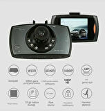 QASUL Geniş Açı, Gece Görüş, Döngü Kayıt ile 1080P FHD Araba DVR Pano Kamera Video Kaydedici