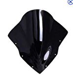 Bajaj 200 Rs Spor Ön Cam Siperlik KISA Tip (FÜME)- Arasmoto