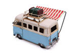 Dekoratif Metal Minibüs Çerçeveli, Kalemlik Tenteli