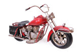 Dekoratif Metal Motosiklet Biblo