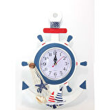 Ahşap Marin Dümenli Ve Çapa Tasarımı Saat