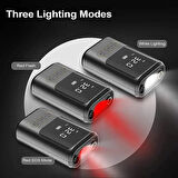 Kablosuz Oto Araç Mini 4000mAh 150 PSI Işıklı Oto Hava Kompresörü