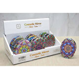 Taşlı El Aynası Oval İnce