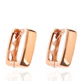 Gümüş Taşsız J Kadın Küpe