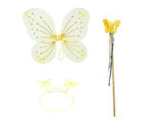 50 cm Kelebek Kanadı, Taç ve Asa