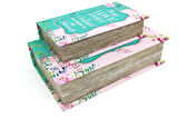 Kutu Kitap Love Story 2'li Set Kitap Kutusu Dekoratif Hediyelik