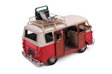 Dekoratif Metal Minibüs Vintage Vosvos Hediyelik