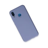 Huawei P20 Lite Kılıf Nano İçi Kadife Silikon - Lila