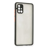 Samsung Uyumlu Galaxy A71 Kılıf Montreal Silikon Kapak - Siyah