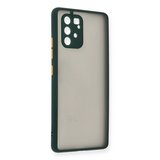 Samsung Uyumlu Galaxy A91 / S10 Lite Kılıf Montreal Silikon Kapak - Yeşil