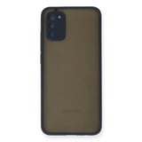 Samsung Uyumlu Galaxy A02s Kılıf Montreal Silikon Kapak - Lacivert