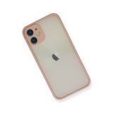 Apple Uyumlu İphone 11 Pro Max Kılıf Montreal Silikon Kapak - Pembe