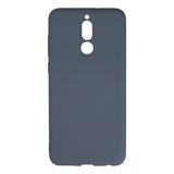 Huawei Mate 10 Lite Kılıf Nano İçi Kadife Silikon - Gri