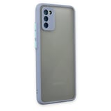 Samsung Uyumlu Galaxy A02s Kılıf Montreal Silikon Kapak - Gri