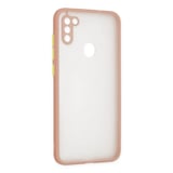 Samsung Uyumlu Galaxy A11 Kılıf Montreal Silikon Kapak - Pembe