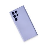 Samsung Uyumlu Galaxy S23 Ultra Kılıf Nano İçi Kadife Silikon - Lila