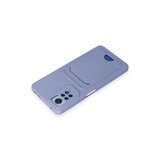 Xiaomi Uyumlu Redmi Note 12 Pro 4g Kılıf Kelvin Kartvizitli Silikon - Lila