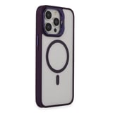 Joko Apple İphone 14 Pro Kılıf Roblox Lens Magsafe Standlı Kapak - Derin Mor