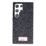 Onegif Samsung Uyumlu Galaxy S24 Ultra Bright Simli Kapak - Siyah