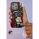 Onegif Apple Uyumlu İphone 16 Flower Series Magsafe Kapak - Gri