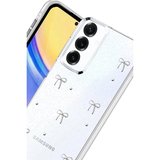 Evimdeyokyok Samsung Galaxy S23 FE Kılıf Şeffaf Arka Kapak Fiyonk Desenli