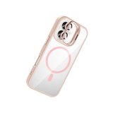 Joko Apple Uyumlu İphone 17 Remim Lensli Magsafe Standlı Kapak - Pembe