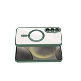 Samsung Uyumlu Galaxy S26 Plus Kross Magneticsafe Kapak - Koyu Yeşil