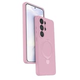 Samsung Uyumlu Galaxy S26 Ultra Regal Magsafe Standlı Kapak - Açık Pembe
