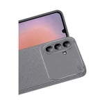 Samsung Uyumlu Galaxy S24 Fe Kılıf Auto Focus Karbon Kapak - Gri