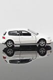 Honda Civic EG6 Hatchback Model Çek Bırak Araba 11 cm Beyaz
