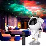 Starry Sky Astronot Projektörlü Uzaktan Kumandalı Gece Lambası