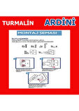TURMALİN KAĞITLIK SİYAH