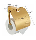 LÜX BANYO SETİ 7 Lİ ALTIN RENGİ