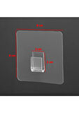 STİCKER K.YAPIŞ. ASKILIK ŞEFFAF TEKLİ 50 Lİ PAKET