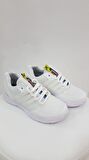 Beyaz Scot 03453 Tekstil Bağcıklı Kadın Sneaker Spor Ayakkabısı 