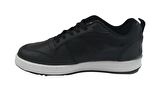 Siyah Court Bağcıklı Erkek Sneaker Spor Ayakkabısı