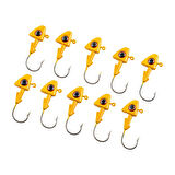 Jighead - Zoka - Kurşunlu Olta İğnesi - (XH-A 07) - Sarı - 6 Gr - 10 Adet