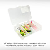 Silikon LRF Yem Seti - 32 Parça - Yem Kutulu - Fishack (2001)