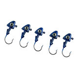 Kurşunlu Jighead Zoka - 6g - Fishack - Mavi (XHA07) - 5 Adet