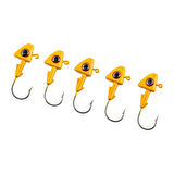 Kurşunlu Jighead Zoka - 6g - Fishack - Sarı (XHA07) - 5 Adet