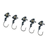 Kurşunlu Jighead Zoka - 6g - Fishack - Siyah (XHA07) - 5 Adet