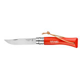 Katlanır Cep Çakısı - Opinel - Gürgen Ağacı Sap - Turuncu - No:7