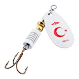 Döner Kaşık - Fishack GlideX - 100.Yıl - 7g - No:3 - Alabalık/Turna/Levrek Olta Kaşığı