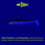 Silikon Balık - 4,5g 85mm - Fishack PredatorX - UV Boyalı - Vibe